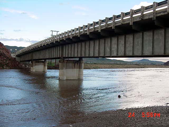 Under the First St. Bridge 2/24/05.